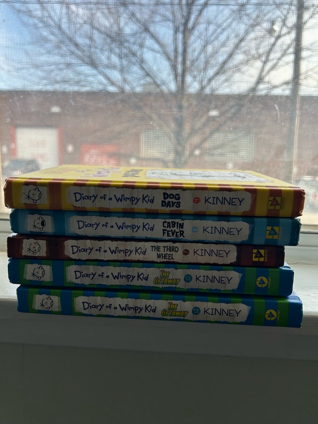Diary of Wimpy Kid books