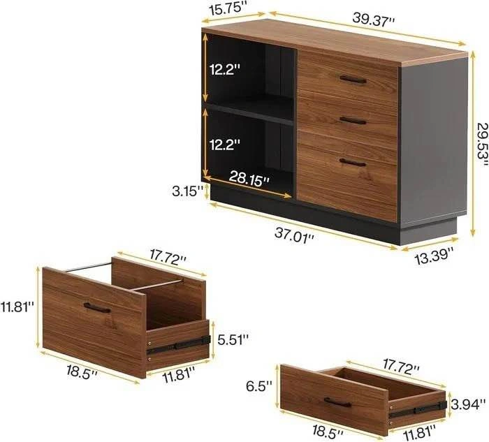 New Drawer File Cabinet (Storage) / (Table) - photo 2