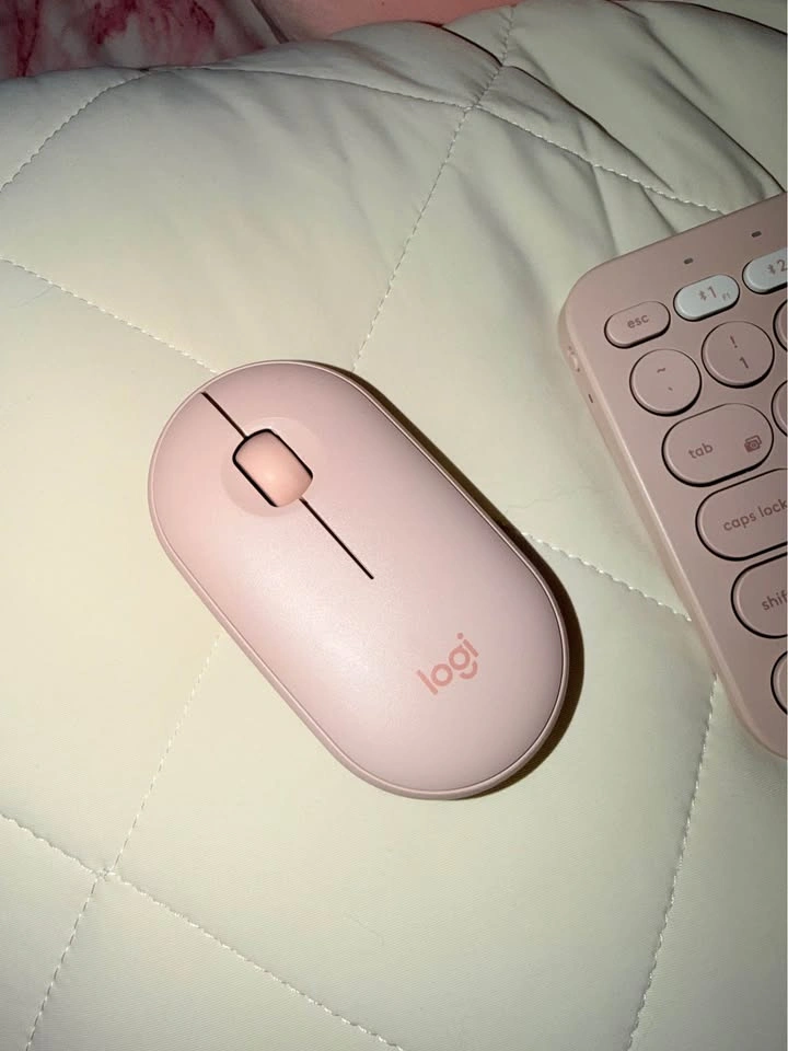 Logitech Wireless Keyboard and Mouse Pink - photo 3