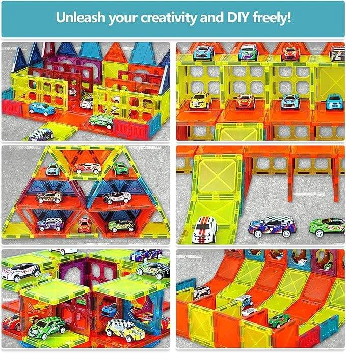 Magnetic Building Blocks – 75 PCS | Perfect for Kids’ Creative P - photo 4