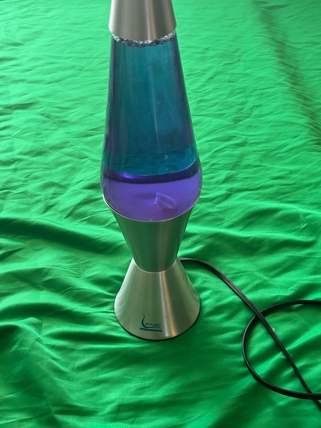 Groovy Lava Brand Motion Lamp - Purple Lava, 14"