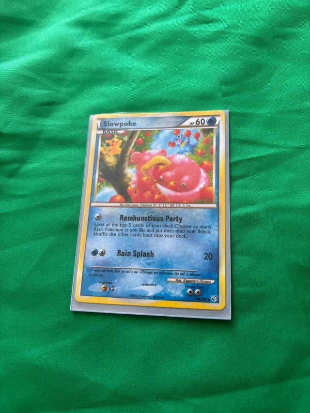 Slowpoke Pokemon Card