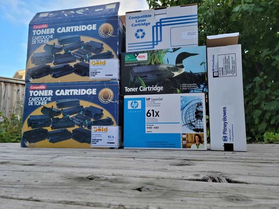 Toner Cartridges for Laser Printers - 3$ EACH!