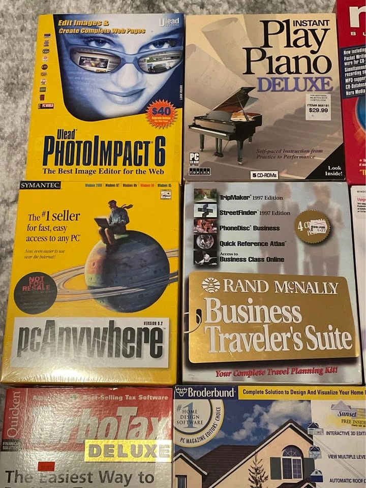 Lot of Vintage Software - photo 2