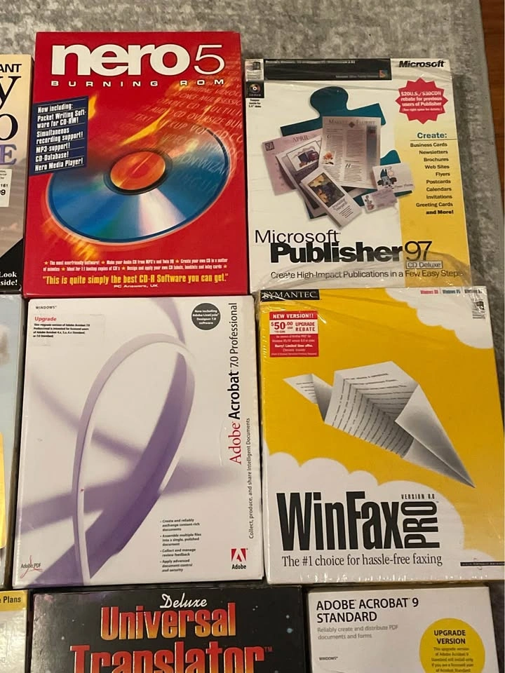 Lot of Vintage Software - photo 3