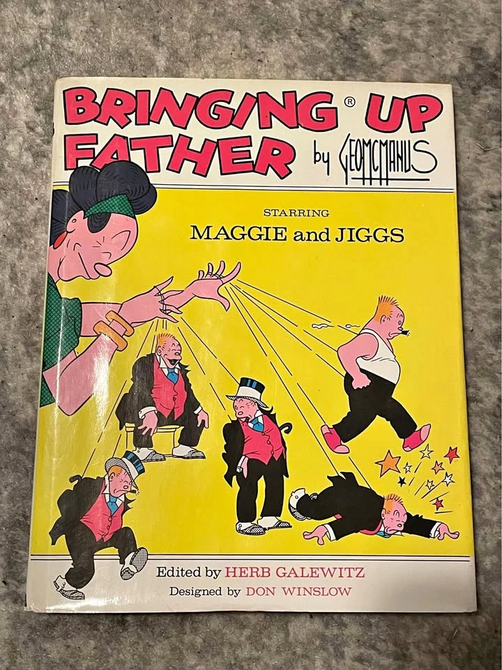 Vintage Comic Bringing Up Father - McManus Hardcover