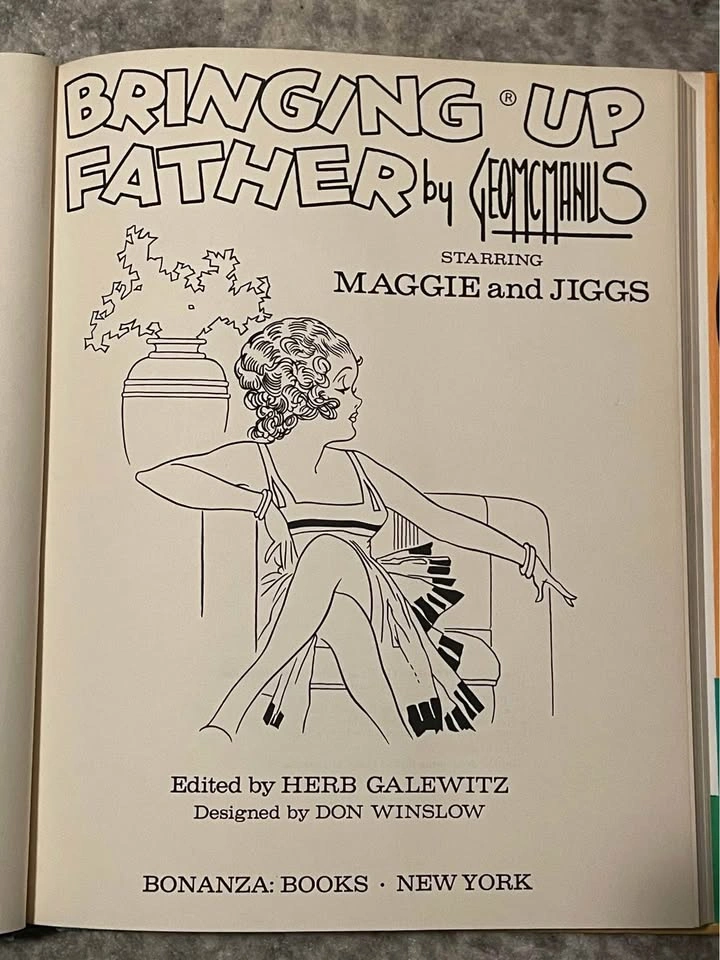 Vintage Comic Bringing Up Father - McManus Hardcover - photo 4