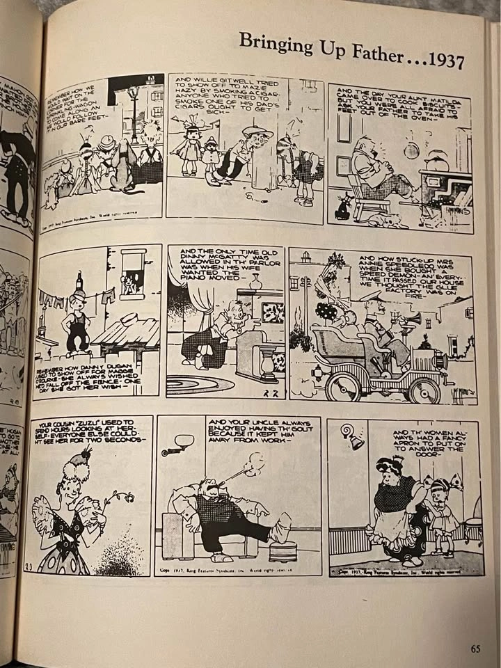 Vintage Comic Bringing Up Father - McManus Hardcover - photo 5
