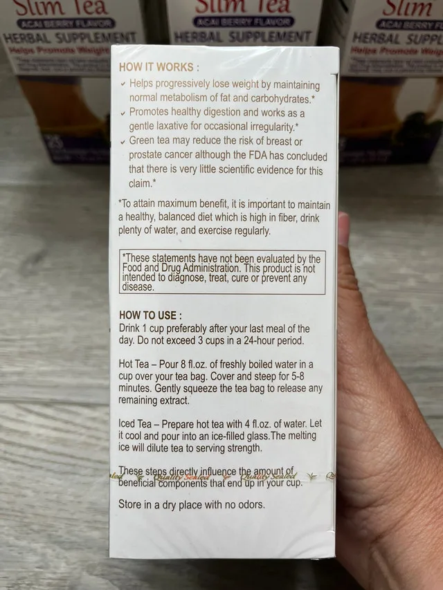 Hyleys Slim Tea image indicator(5)