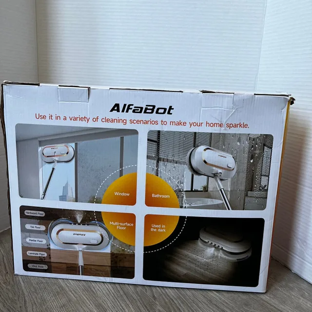 AlfaBot Cordless Electric Mop thumbnail