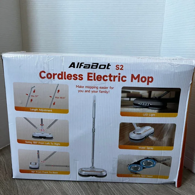 AlfaBot Cordless Electric Mop image indicator(2)