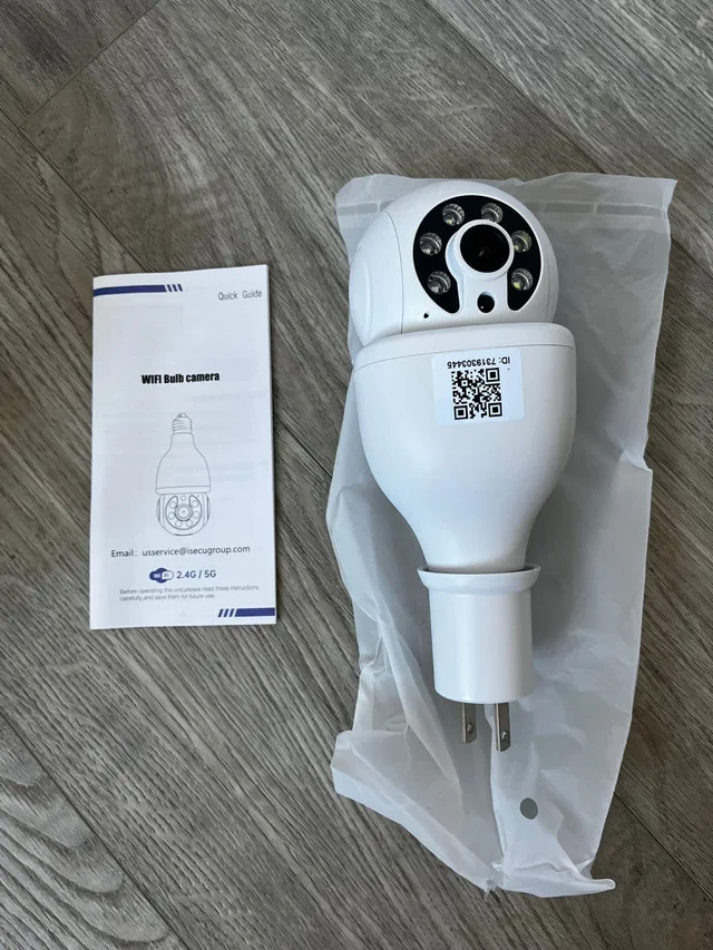 Tapo WiFi PTZ Bulb Camera image indicator(2)