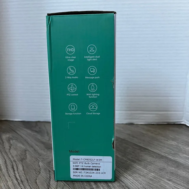 Tapo WiFi PTZ Bulb Camera image indicator(5)