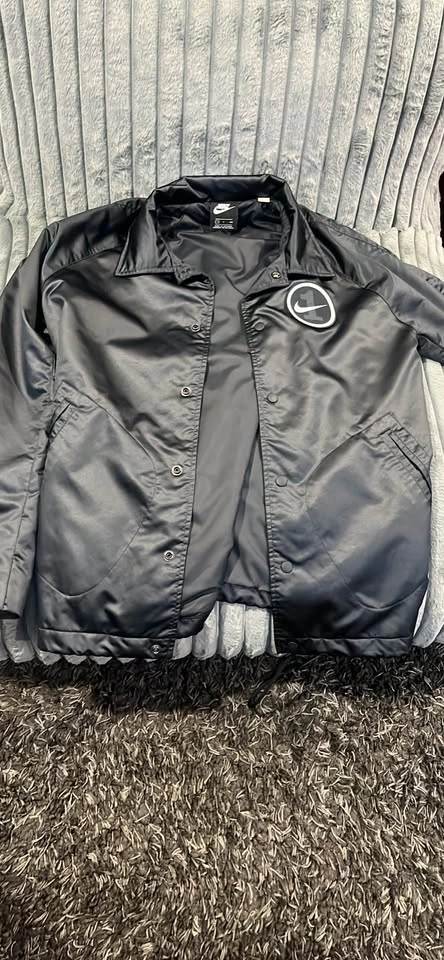 Nike Air Force One Black Coach Jacket