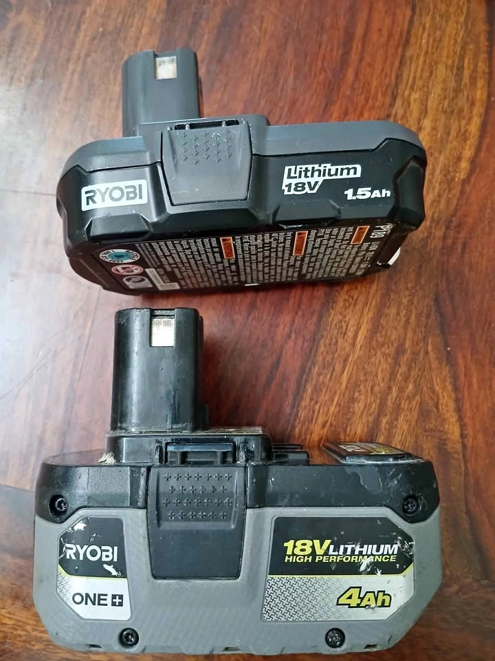 Dead Ryobi 18v Batteries