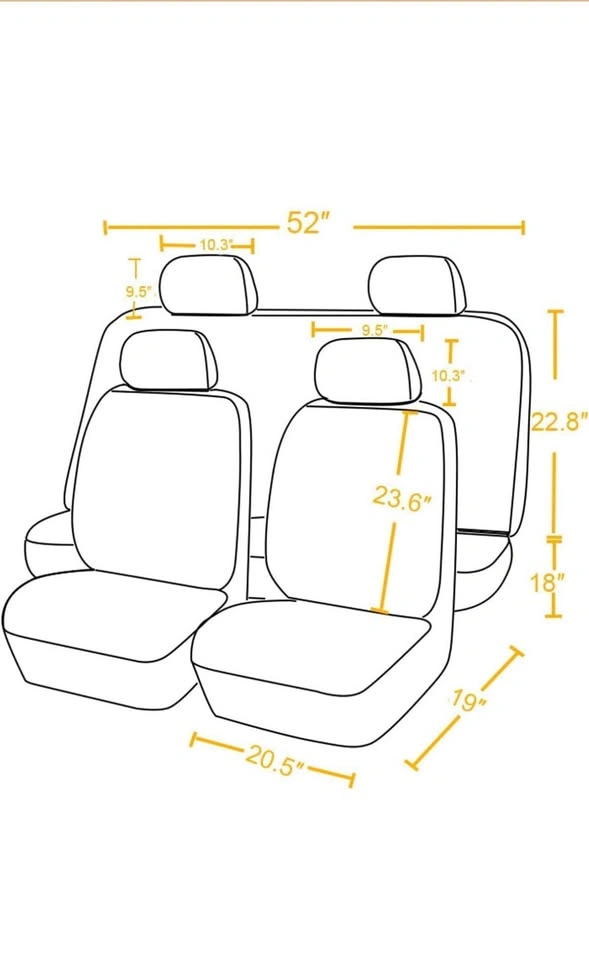 New Hyundai Venue Seat Covers Full Set - photo 2