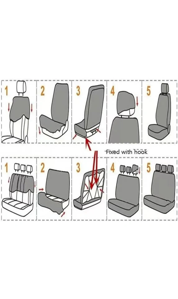 New Hyundai Venue Seat Covers Full Set - photo 5