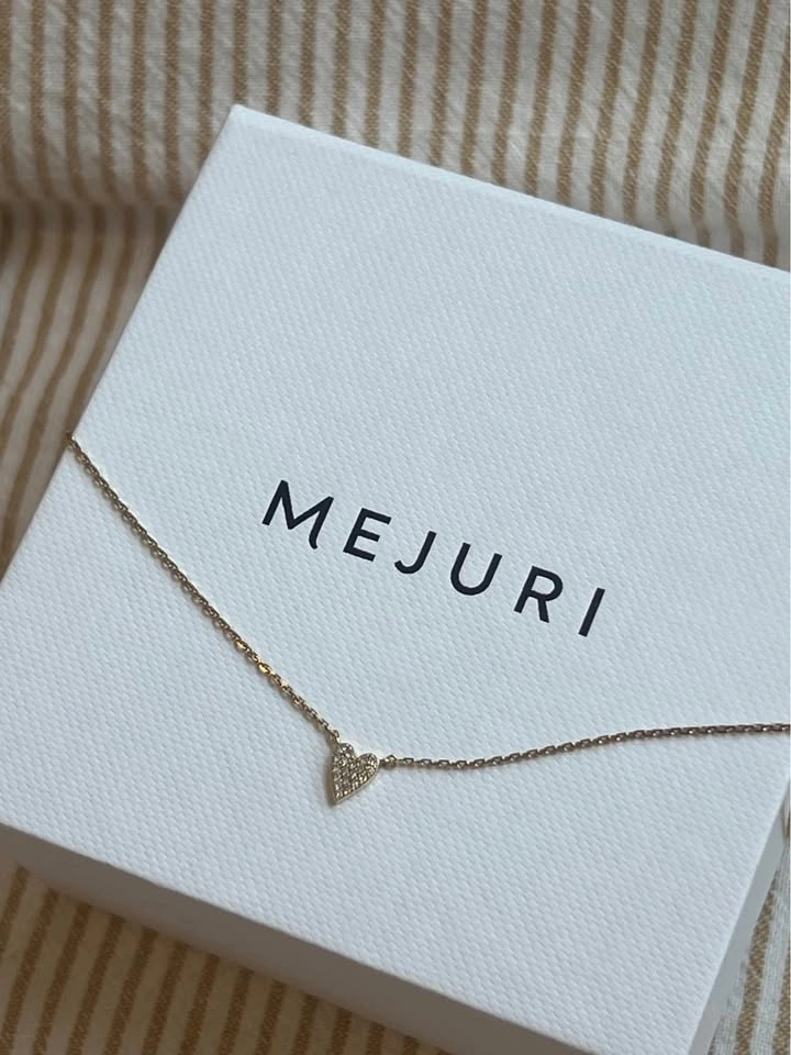 Mejuri Heart Pavé Diamond Necklace - photo 3