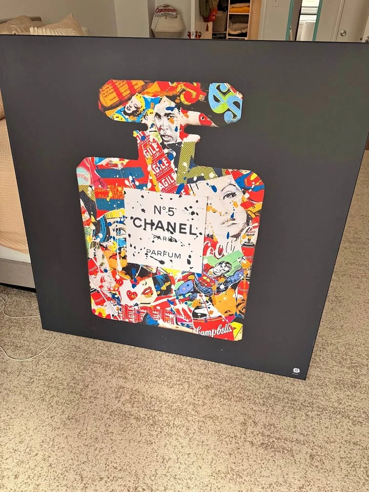 Chanel Wall Art 48x48