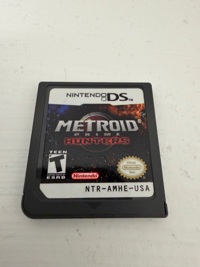 Nintendo DS Game – Metroid Prime Hunters (Authentic)
