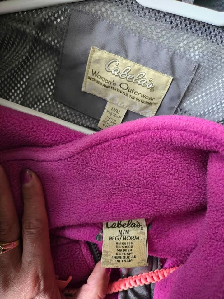 Cabelas 3 in 1 Womens Jacket - Size Medium - photo 2