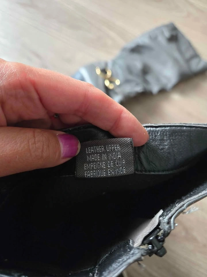 Grey womens boots size 8 - photo 4