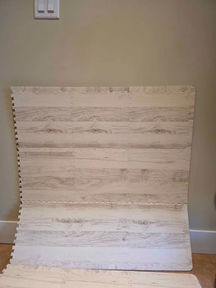 Foam Puzzle Floor Mats (Wood Style) - $15 - photo 2