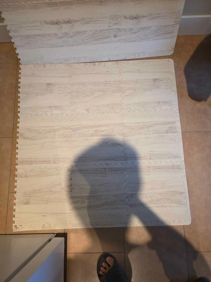 Foam Puzzle Floor Mats (Wood Style) - $15 - photo 3