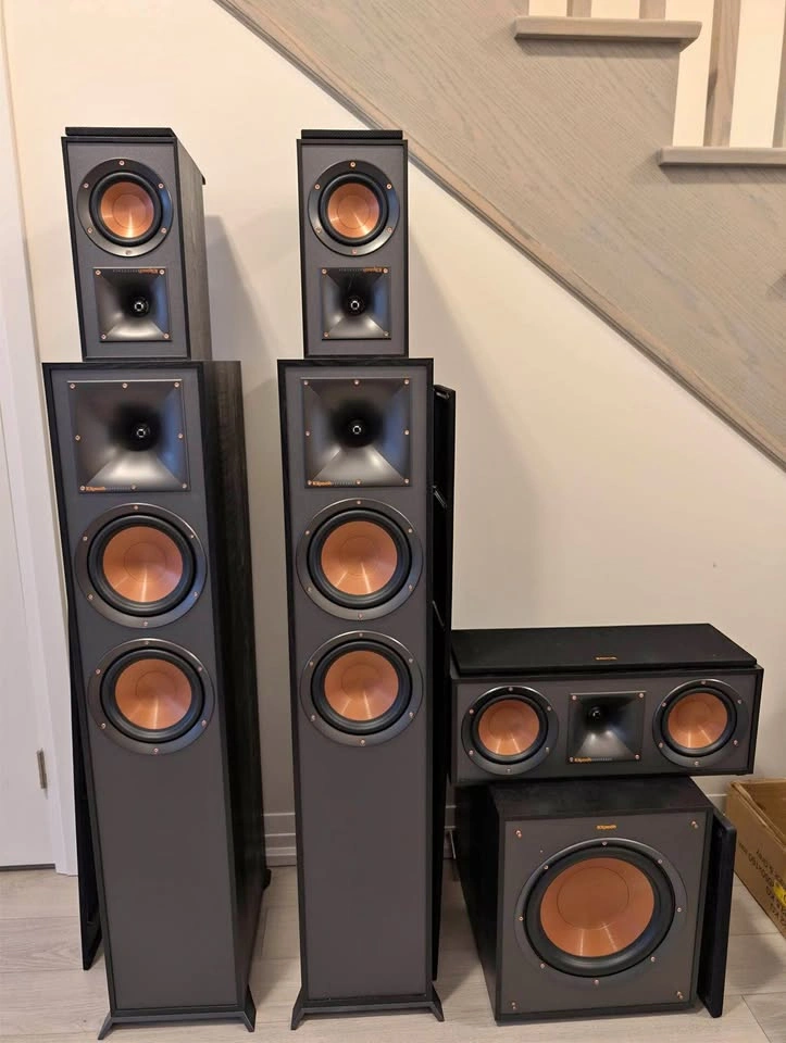 Home Theatre System - Klipsch Speakers & Sony Receiver