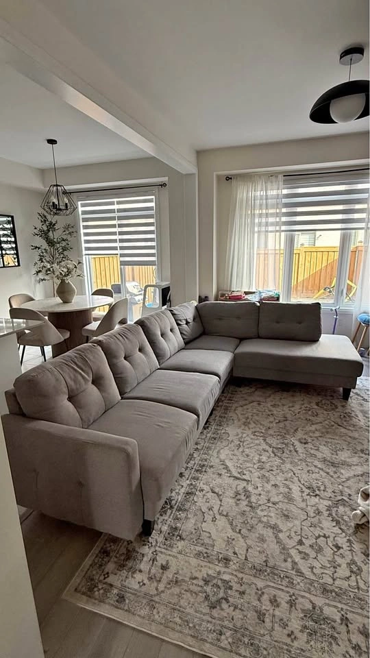 Large Structube Grey Sectional