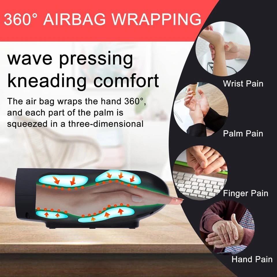 Hand Massager w/ Heat & Air Compression - photo 2