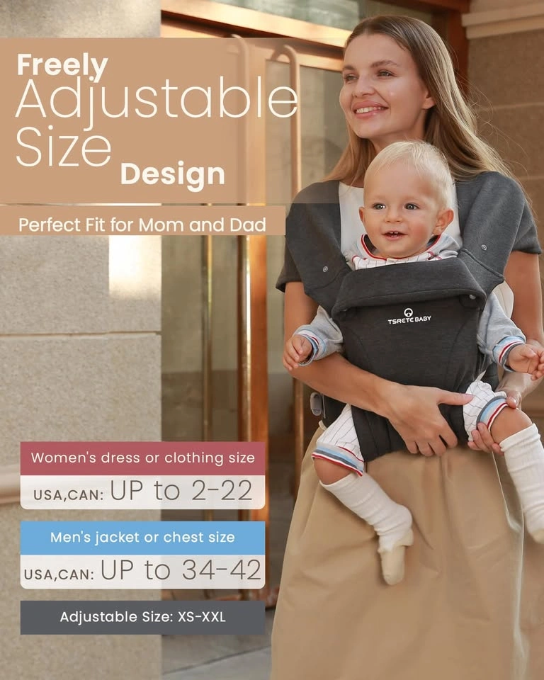 TSRCTC BABY 3-in-1 Ergonomic Baby Carrier - photo 5