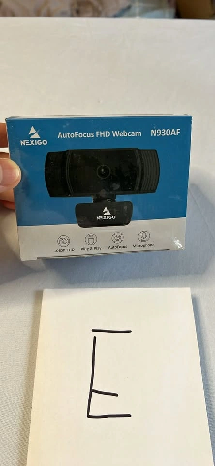 NEXIGO N930AF AutoFocus 1080P Full HD Webcam