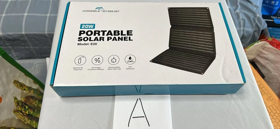 Ecosonique 20W Portable Solar Panel E20 - photo 4