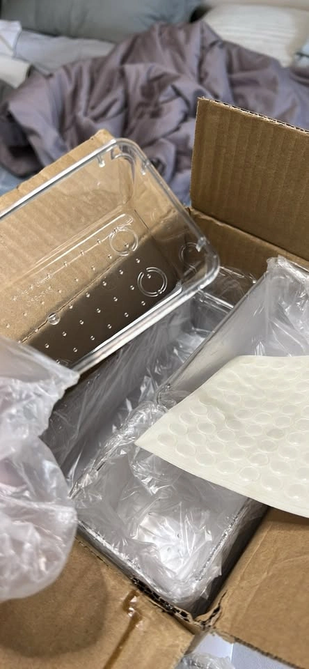 25 PC New Clear Plastic Drawer Organizers Set - photo 3