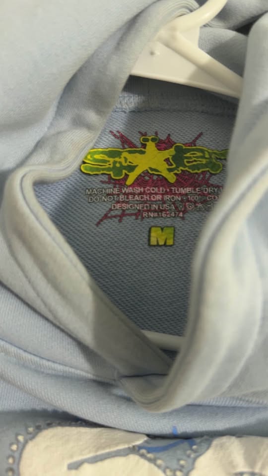 sp5der hoodie size m read description - photo 3