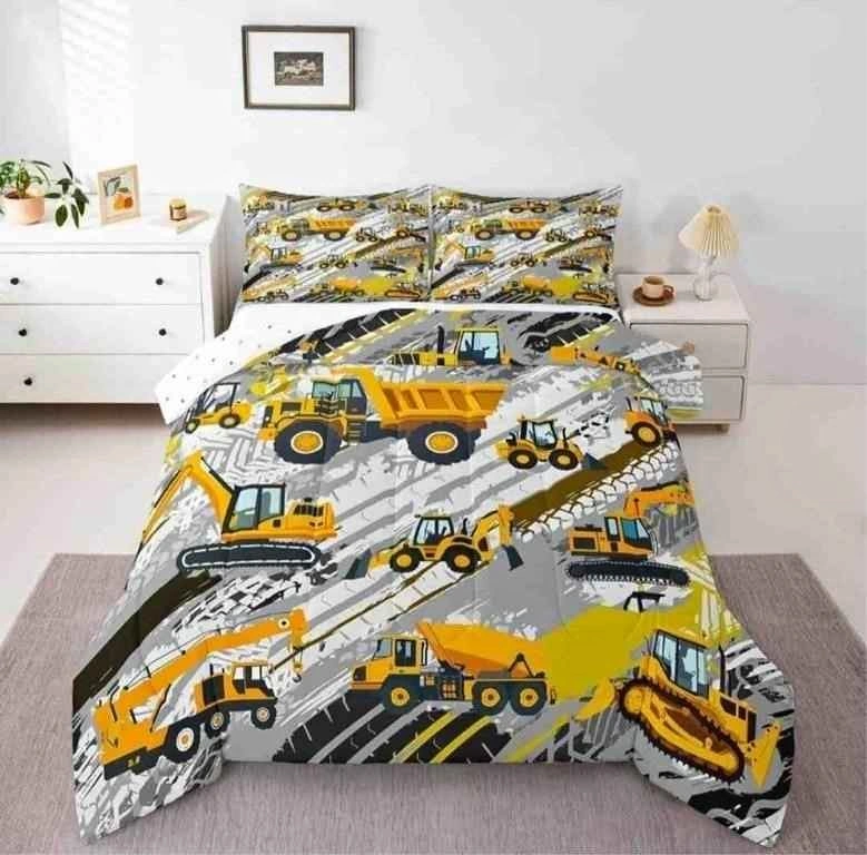 Erose Bridal Full Size 3 Piece Construction Comforter Set
