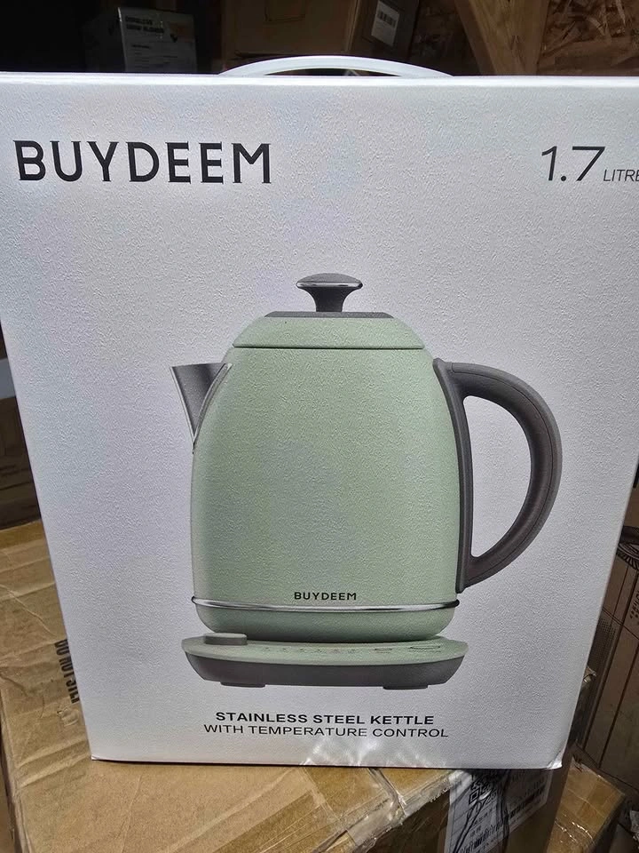 Cozy green stainless kettle - photo 2