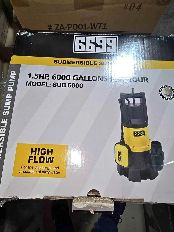 600 GPH Sump Pump