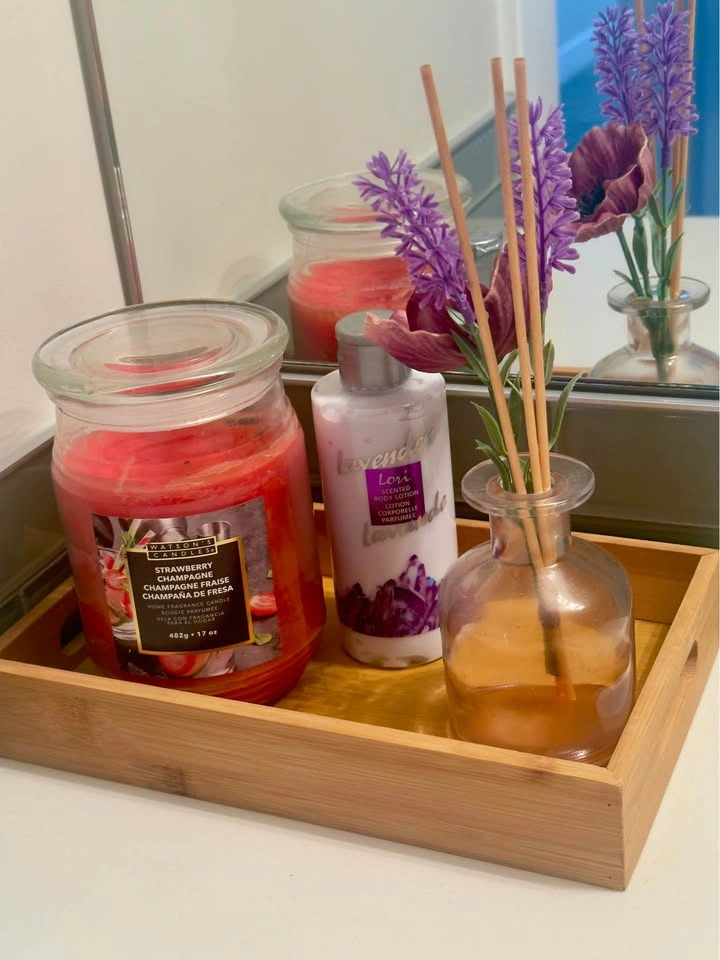 🚨 MOVING OUT SALE – EVERYTHING MUST GO! 🕯️ Bathroom Decor Set wi - photo 2