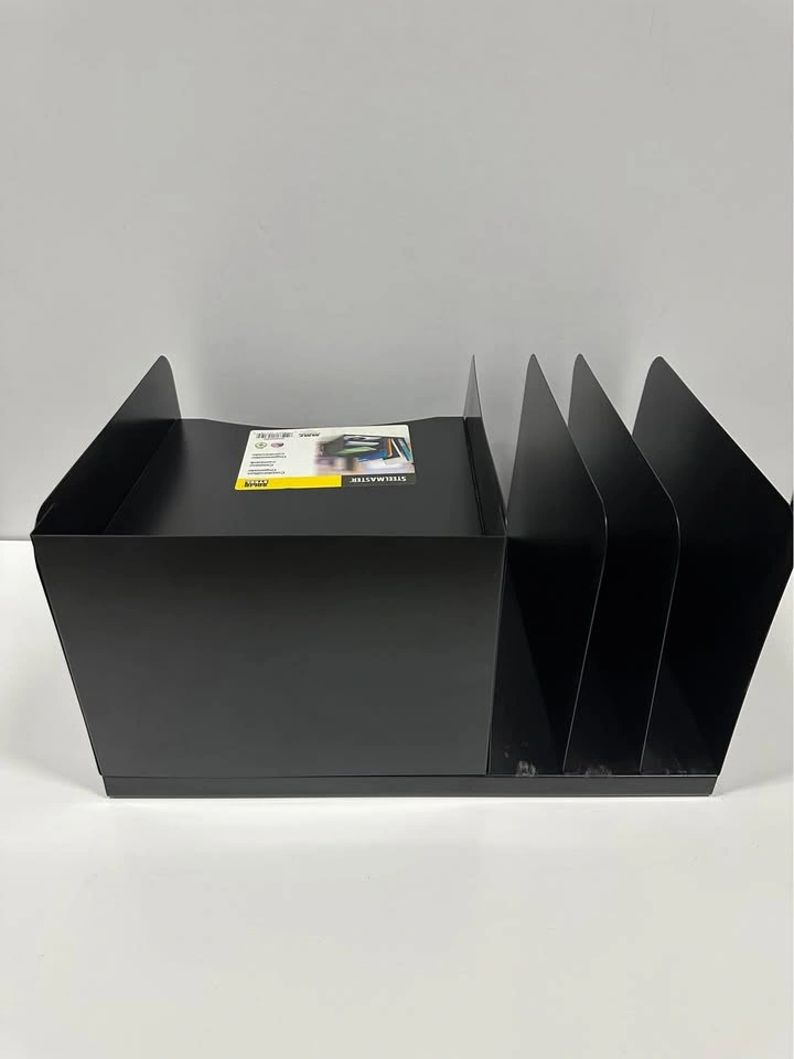 Metal Desk Organizer Set – File Holder & Paper Tray - photo 5