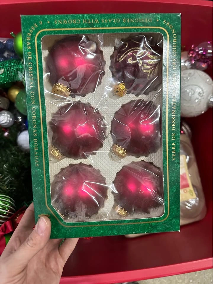 Large Bin of Christmas Ornaments & Decorations - photo 2