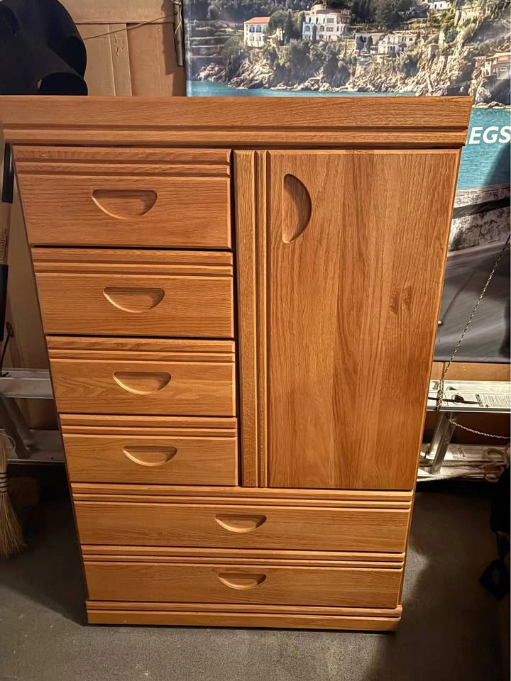Wood Armoire