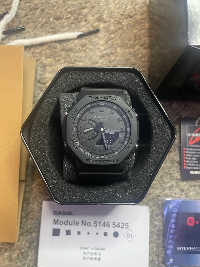 G-Shock GA2100 All Black - photo 2