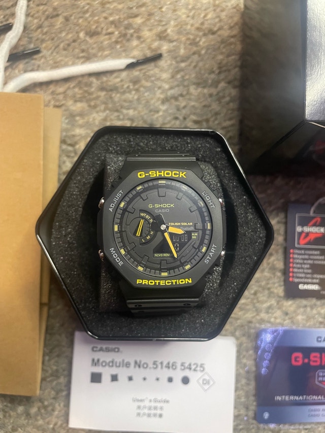 G-Shock GA2100 Yellow & Black - photo 2