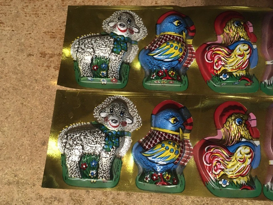 Vintage Soft Plastic Candy Molds - Easter Bunny, Lamb, Chicken - photo 3