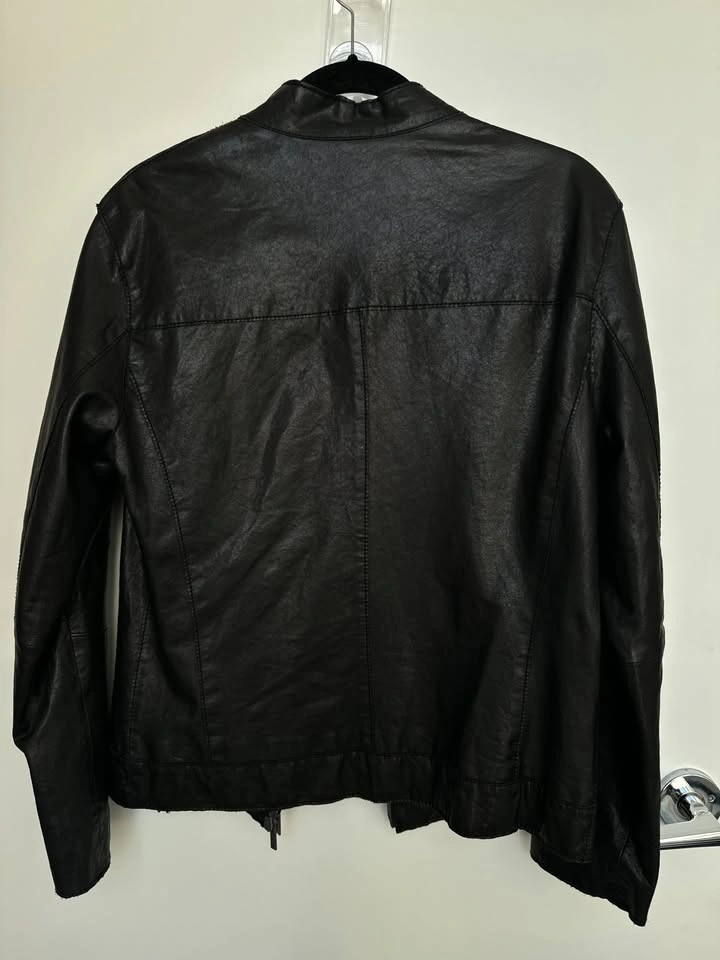 Emporio Armani Leather Moto Jacket - photo 2