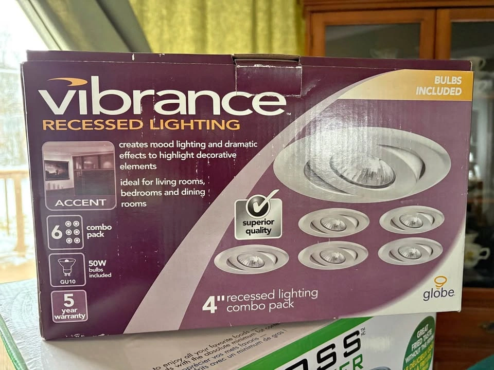 Globe Vibrance RECESSED LIGHTING pack