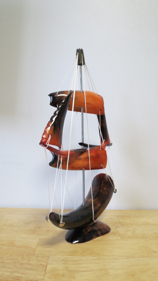 Bull Horn Ship Model - photo 3