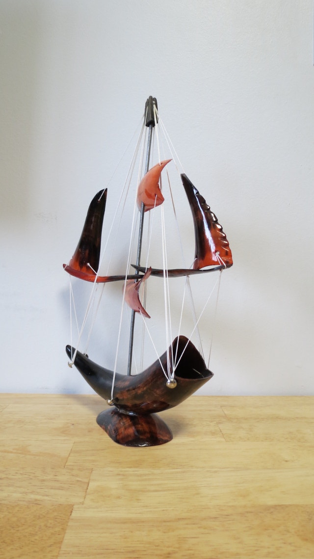 Bull Horn Ship Model - photo 4
